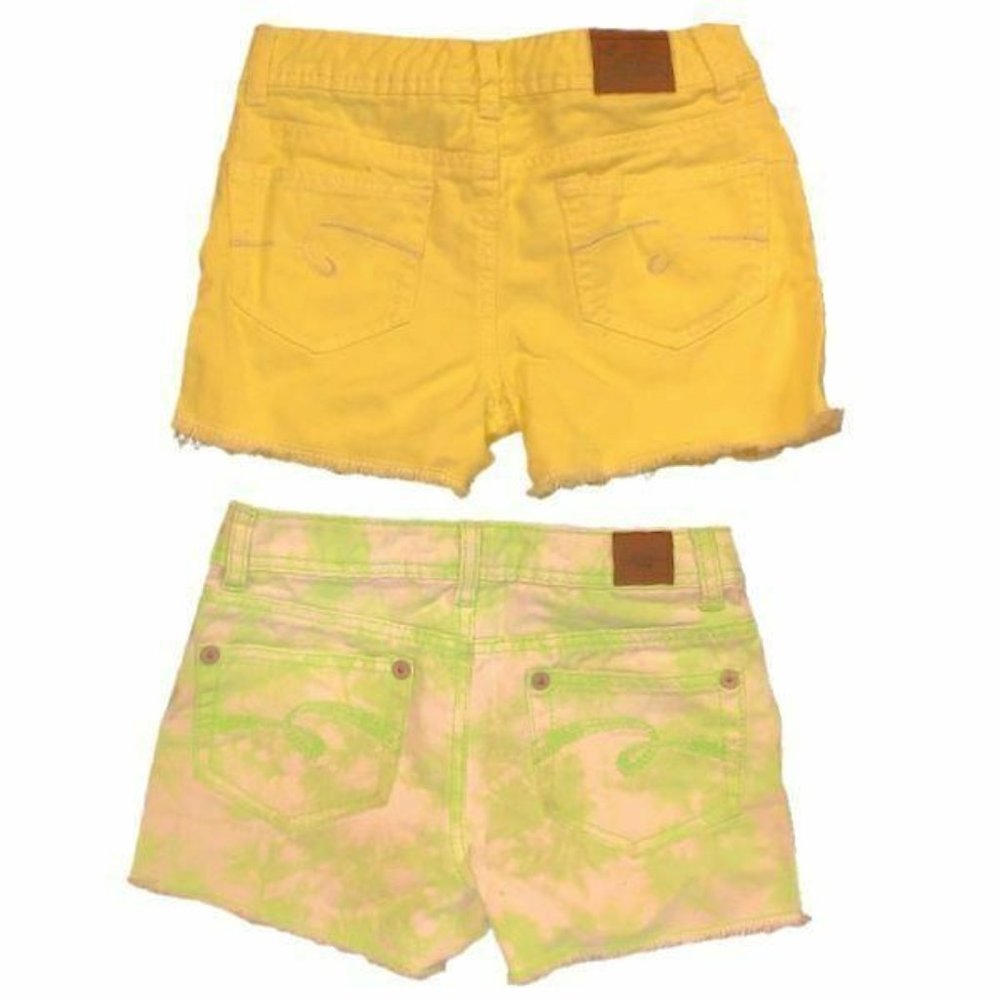 Justice denim shorts LOT OF 2 SIZE 10R - Picture 2 of 4